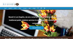 Desktop Screenshot of kravespr.com